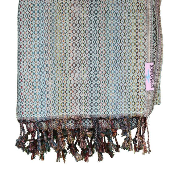 Salt Rag Beach Towel - "Mint Hippie Rag" [Sand Free Turkish Beach Towel] - Picture 4 of 4